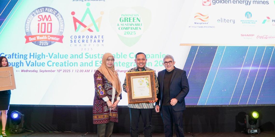 Polytama Raih Penghargaan Green dan Sustainable Companies 2025 dengan Predikat Excellent dari Majalah SWA