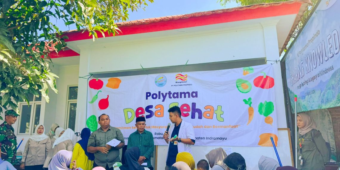 Program Polytama Desa Sehat, Wujud Nyata Komitmen Perusahaan untuk Masyarakat Ring 1