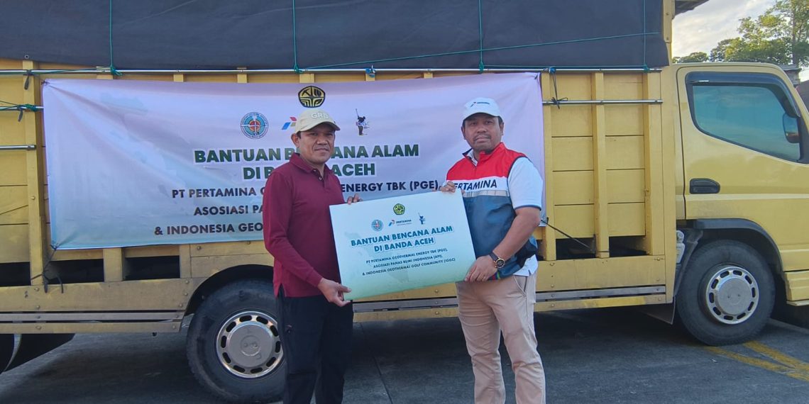 Solidaritas untuk Aceh, Pengembang Panas Bumi Bersatu Salurkan Bantuan bagi Masyarakat Terdampak Bencana