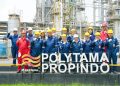 Perkuat Ekosistem Industri, Bank Indonesia Tinjau Langsung Proses Produksi Polipropilena Polytama