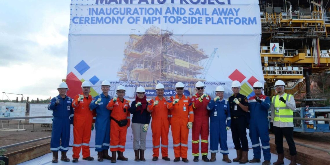 Topside Proyek Manpatu Berhasil Dikapalkan