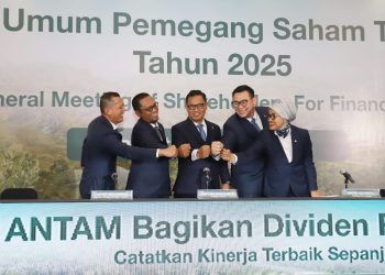 ANTAM Bagikan Dividen Rp5,04 Triliun, Catatkan Kinerja Terbaik Sepanjang Sejarah