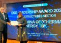 Konsisten Terapkan Prinsip ESG dan Keberlanjutan, PGE Raih Sector Champion pada ESG Leadership Award di ASBIF 2026