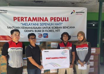Di Tengah Pemulihan Pascabencana, Pertamina NRE Salurkan Bantuan untuk Warga Watubaur, NTT