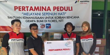 Di Tengah Pemulihan Pascabencana, Pertamina NRE Salurkan Bantuan untuk Warga Watubaur, NTT
