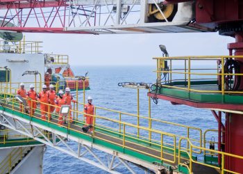 Dorong Ketahanan Energi Nasional, SAKA Tajak Sumur Eksplorasi SM-1 di WK Pekawai