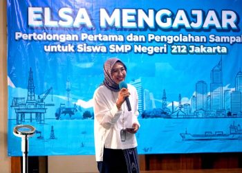 ELSA Mengajar Tanamkan Kepedulian dan Kesiapsiagaan Sejak Dini di SMPN 212 Jakarta