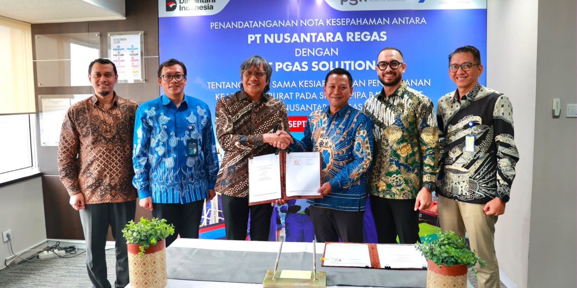 PGN Solution dan Nusantara Regas Siapkan Respons Darurat Pipa Bawah Laut