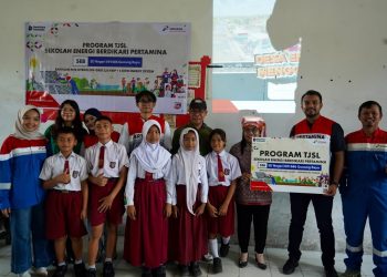 Program Sekolah Energi Berdikari, Pertamina NRE Hadirkan Energi Surya dan Air Bersih di SD Gunung Bayu Simalungun