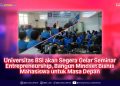 Bangun Jiwa Wirausaha, UBSI Siapkan 6.224 Mahasiswa Jadi Job Creator