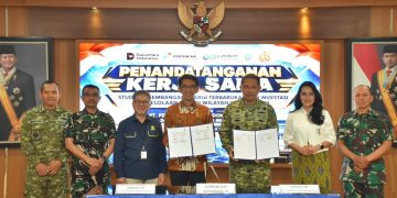 Pertamina NRE, Kodaeral III, dan Lumitech Daya Nusantara Jalin Kerja Sama Studi Pengembangan Energi Terbarukan